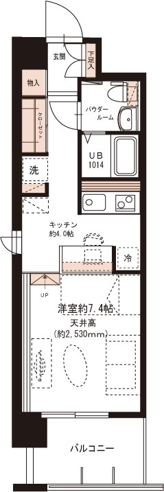 リコ・コリーナ 301号室 間取り