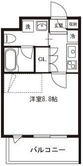 ガーデン千歳船橋  間取り図