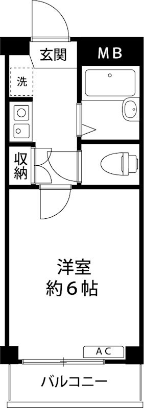 ルミエール生田 302号室 間取り