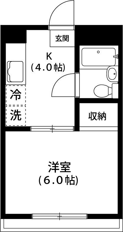 グランドールＧＴ 107号室 間取り