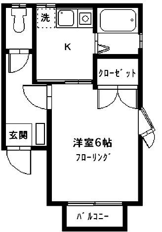 メゾネット新川 間取り図