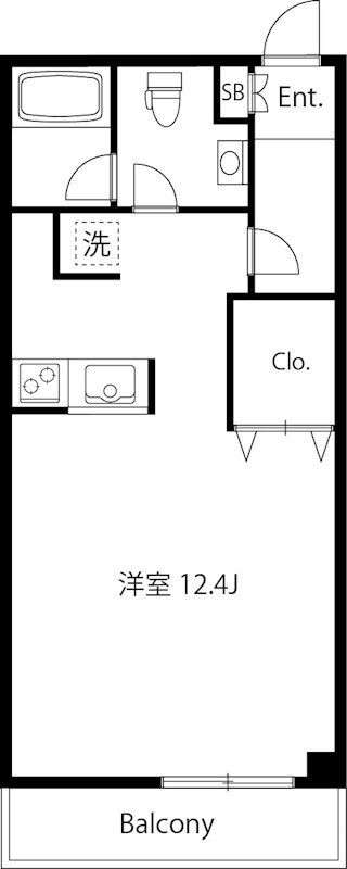 アーバンコート淵野辺壱番館 402号室 間取り