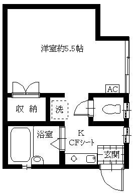 N'sアパートメント下北沢 201号室 間取り