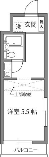 ロイヤルマンション松田  307号室 間取り