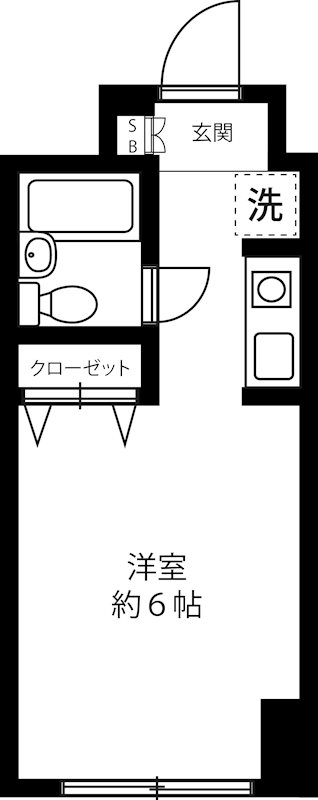 ウィステリア 101号室 間取り