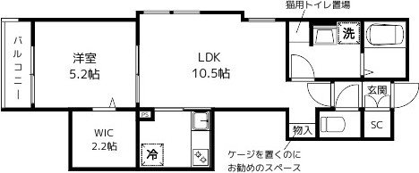 サン・シャトン 間取り図