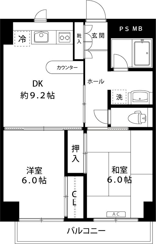 ヴェルドミール梶ヶ谷 101号室 間取り