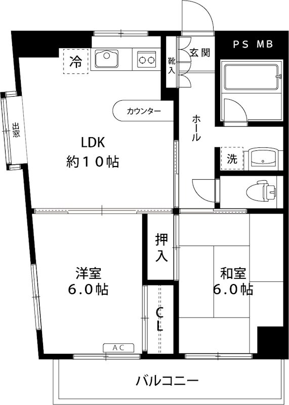 ヴェルドミール梶ヶ谷 501号室 間取り