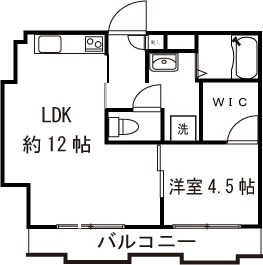 メゾン・ド・アルバ 303号室 間取り