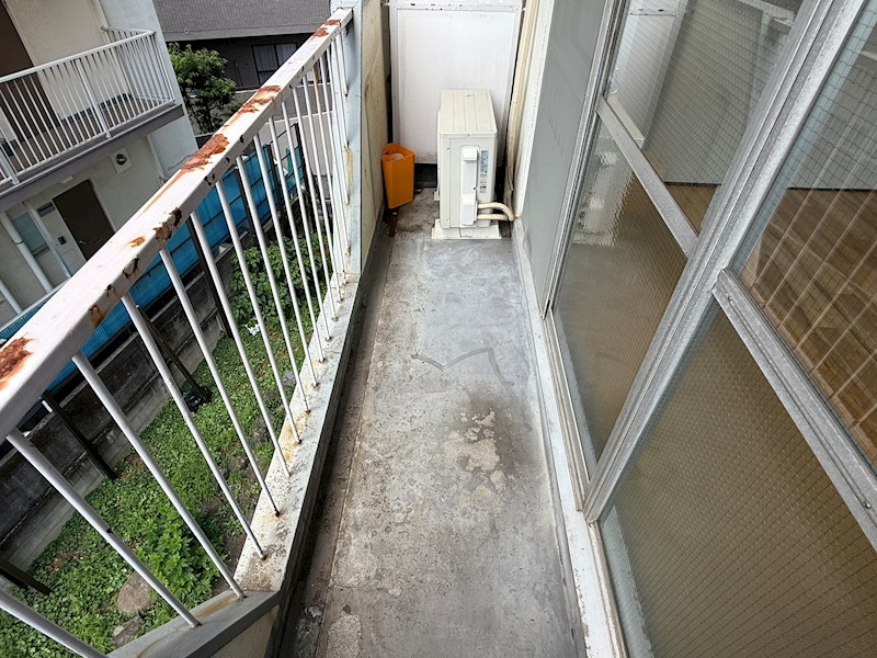 今泉マンション ベランダ