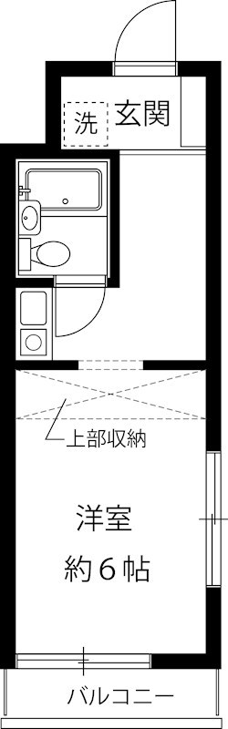 ロイヤルマンション松田  301号室 間取り