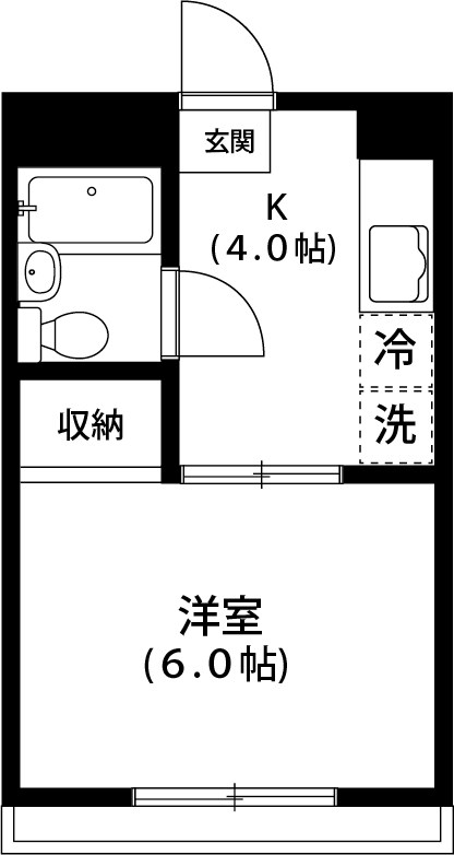 グランドールＧＴ 301号室 間取り
