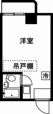 荻野ハイツ 317号室 間取り