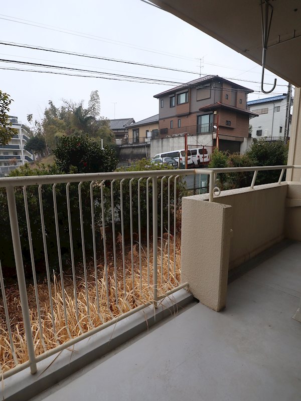 榎ヶ丘社宅 ベランダ
