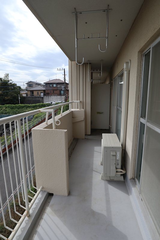 榎ヶ丘社宅 ベランダ