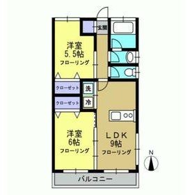 クローバー今川 間取り