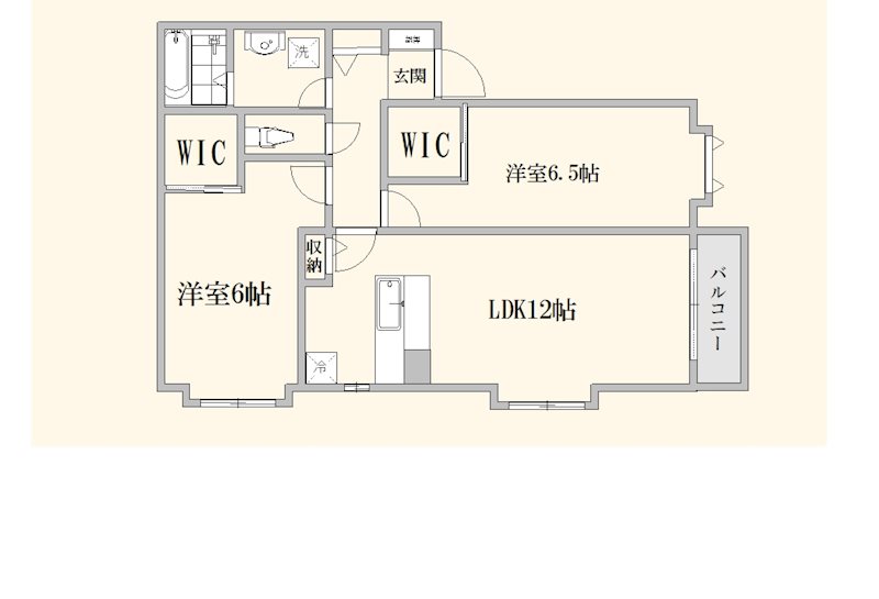 クレール本天沼 間取り