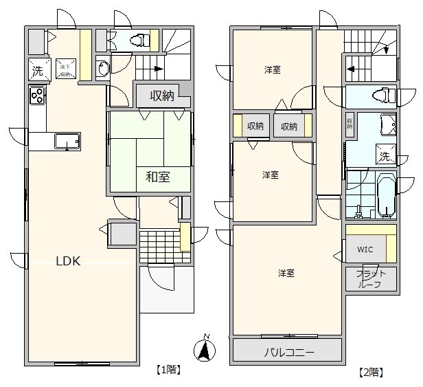 谷原5丁目戸建 間取り