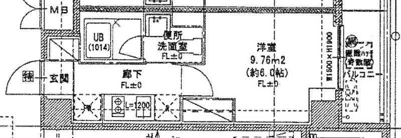 SYMPHONY FLAT 間取り