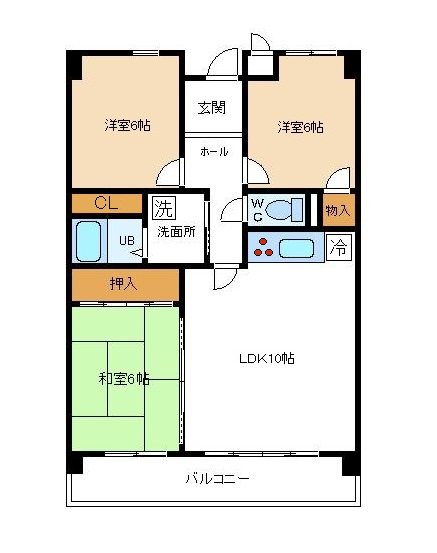 ハイツ平針 間取り