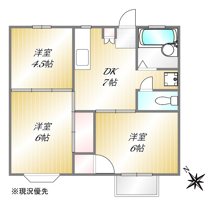 ジュネパレス 間取り
