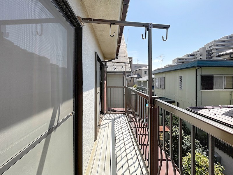 小川5224貸家 ベランダ