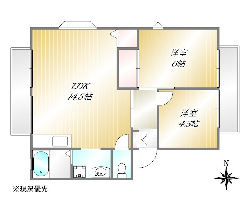 ウインディアＮ1 間取り