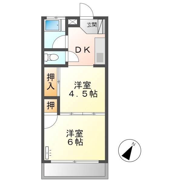マキコーポ 間取り