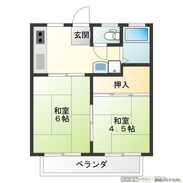 アーバンライフⅡ 間取り