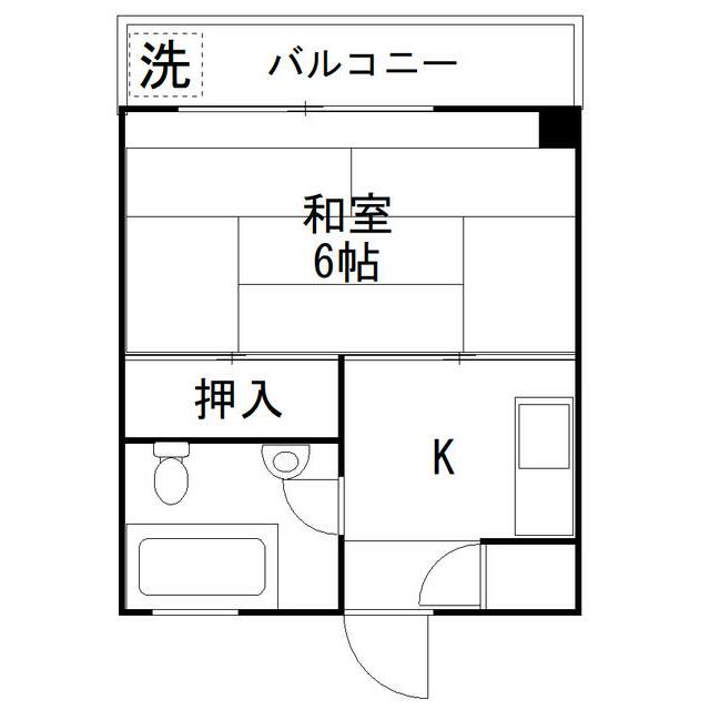シャトーつくし野 間取り