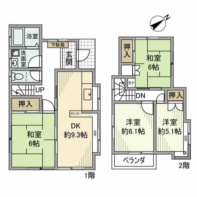 大野台戸建 間取り