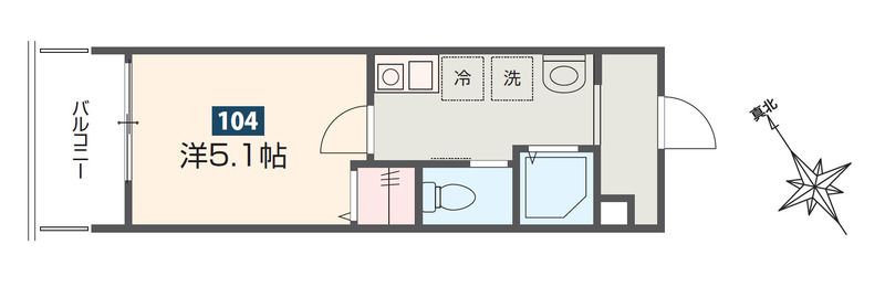 MELDIA相模大野 間取り
