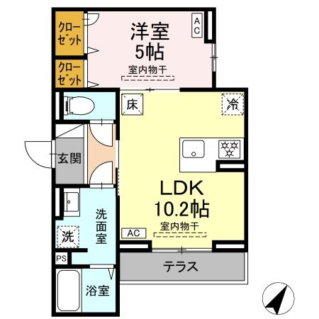 コルザ南台 間取り