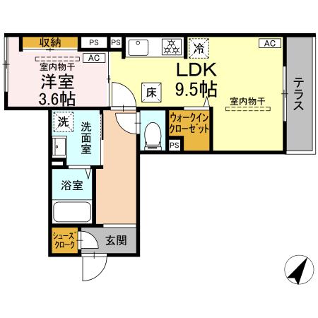コルザ南台 間取り