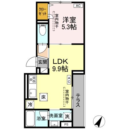 ドムスクレスト南林間 間取り