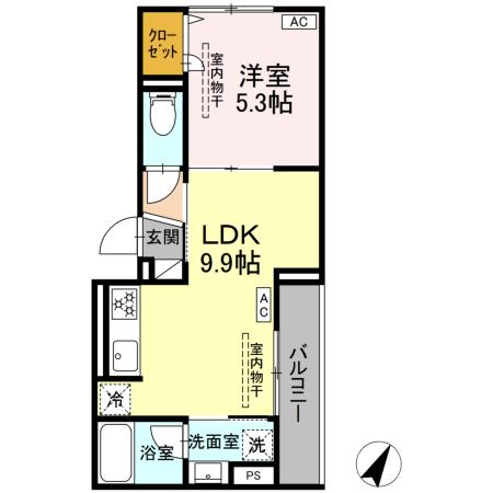 ドムスクレスト南林間 間取り