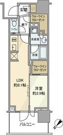 プラウドタワー相模大野クロス 間取り