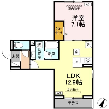 フラクタス南林間 間取り