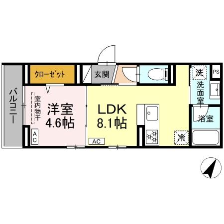 フラクタス南林間 間取り