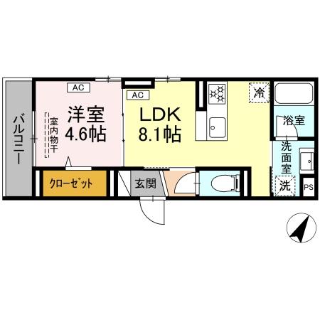 フラクタス南林間 間取り