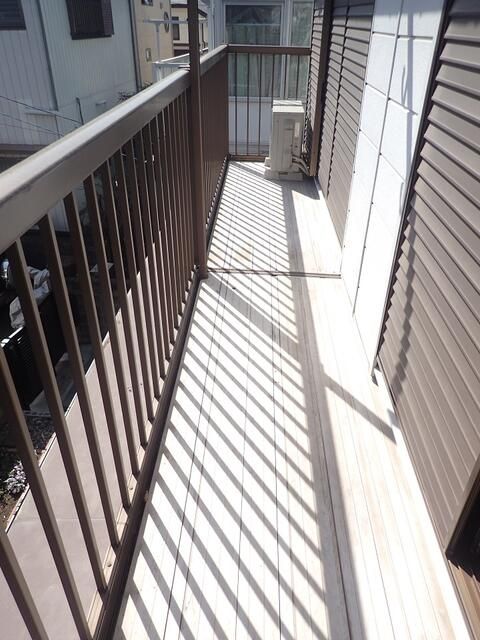 相模原市南区上鶴間一丁目　賃貸戸建て ベランダ