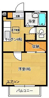 フォレストヒルズＥ 間取り