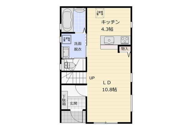 長津田貸家A棟 間取り