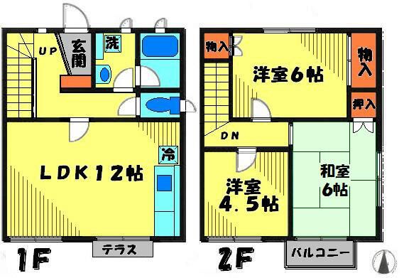ベルフォーレ玉川学園 間取り
