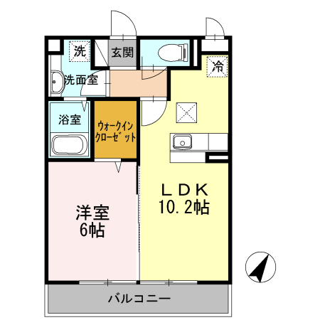ヴィクトワール　壱番館 間取り
