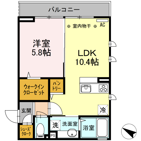 D-room Suelo 間取り