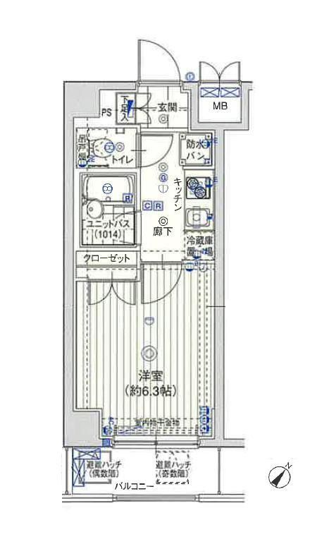 ヴェルステージ町田駅前 間取り