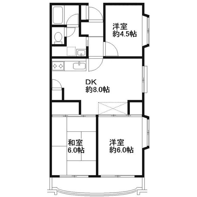 ブランハイツ長津田 間取り