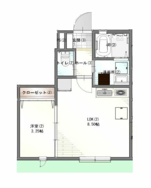 クレール・オー町田 間取り