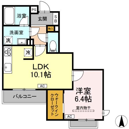 シャーメゾン大和東レジデンス 間取り